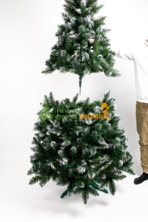Albero di Natale artificiale "Lidia" con punte bianche
