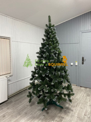 Albero di Natale artificiale "Lidia" con punte bianche