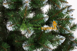 Albero di Natale artificiale "Lidia" con punte bianche